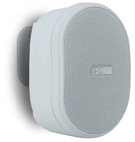 Enceinte de surface 2 voies Biamp OVO3T-W 10/100 V 40 W à 16 Ω Blanc 1 pièce