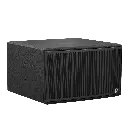 Audac BASSO112/OB Caisson de basses infrarouge ultra-puissant 12 pouces Extérieur 2000 W 8 Ω Noir
