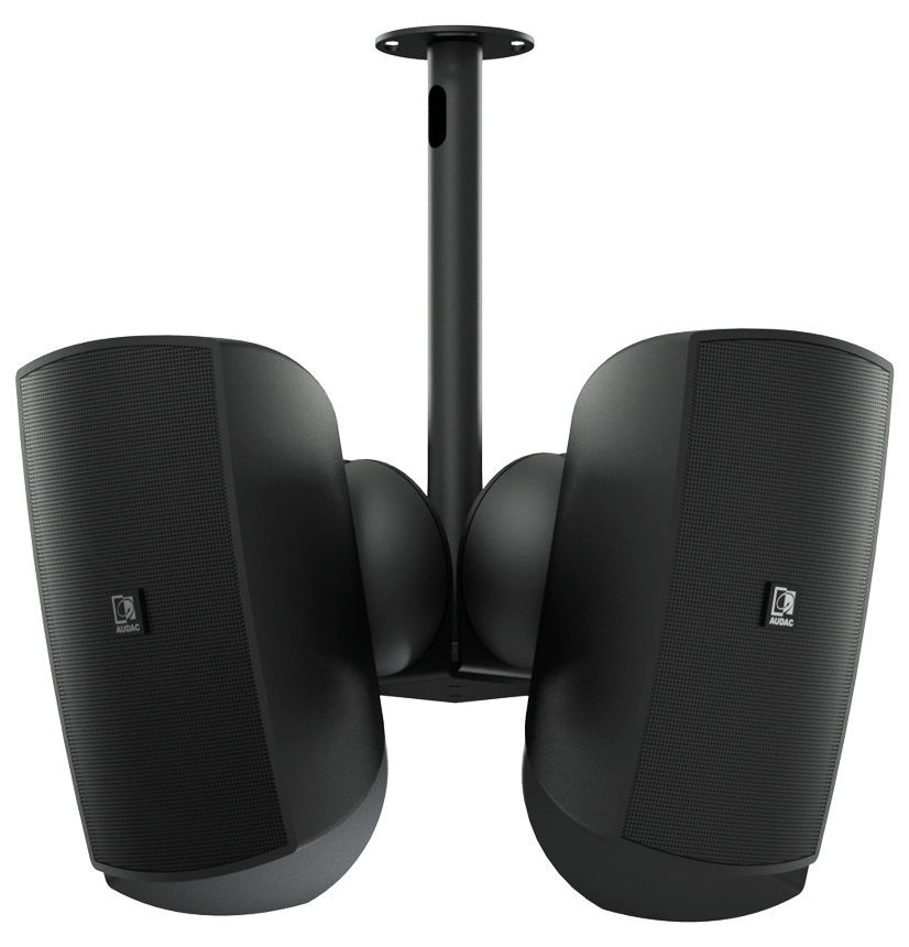 Audac CMA144M/B Cluster mounting set for 4x ATEO4M speaker Black