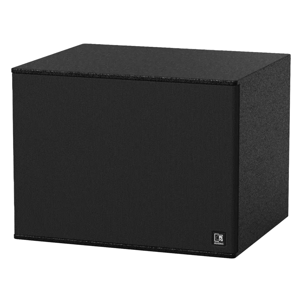 Audac ARCHI10/B Compacte 10” architecturale subwoofer 450W 8Ω Zwart