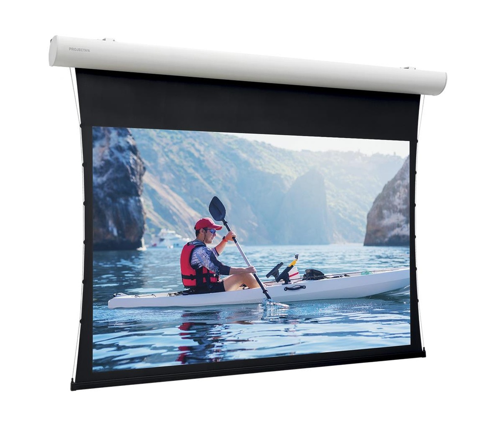 Écran de projection Da-Lite Tensioned Elpro Concept, interrupteur mural, 156 x 250, mat, 16:10, blanc