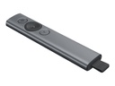 Logitech Spotlight presenter afstandsbediening Grijs