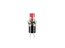 Velleman R1829B Push button switch on-(off) Red
