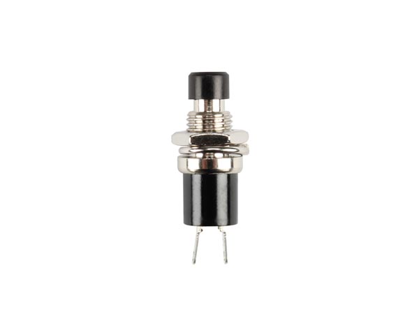 Velleman R1829B/B Push button switch on-(off) Black