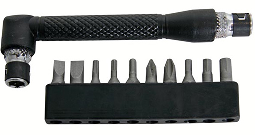 Velleman Set de tournevis 10 bits - VTTS2