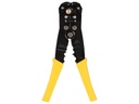 Velleman Pince à sertir multifonctions Noir/Jaune - 3696-03
