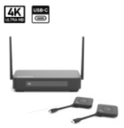 Marmitek Stream 4K Pro Kit | Draadloos presentatiesysteem (1x receiver, 2x transmitters) | 4K Ultra HD | USB-C | AirPlay | Chromecast | Miracast