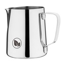 Olympia HC608 Pot à lait vegan en acier inoxydable 340 ml Gris