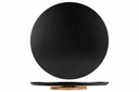 Cosy & Trendy 5857012 Black&Wood Lazy Susan 39,5 x 3,5 cm Bambou Noir
