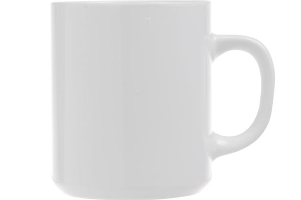 Cosy & trendy 903112 Mok 8(Ø)x9cm 30cl Porselein Wit