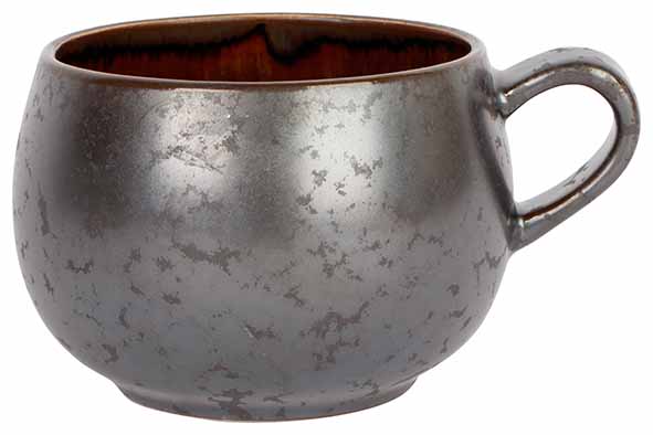 Cosy & Trendy 5699020 Espressotas Elements 8.4(Ø)x6.8cm 32cl Porselein Bruin