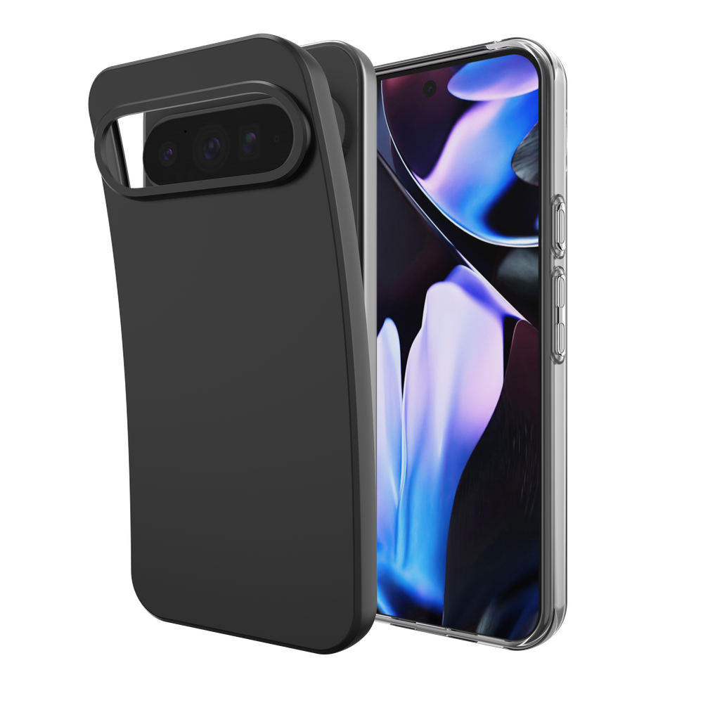 Just in Case MGO2782KL1 KickLite Case Google Pixel 10 Pro XL Zachte TPU Cover Zwart