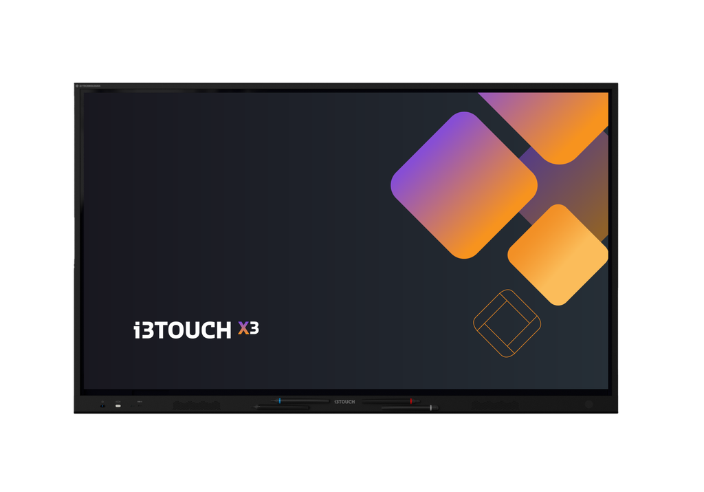 i3Connect X3-98 4K 98" Interactive Flat Panel Display EXCL Wall Mount