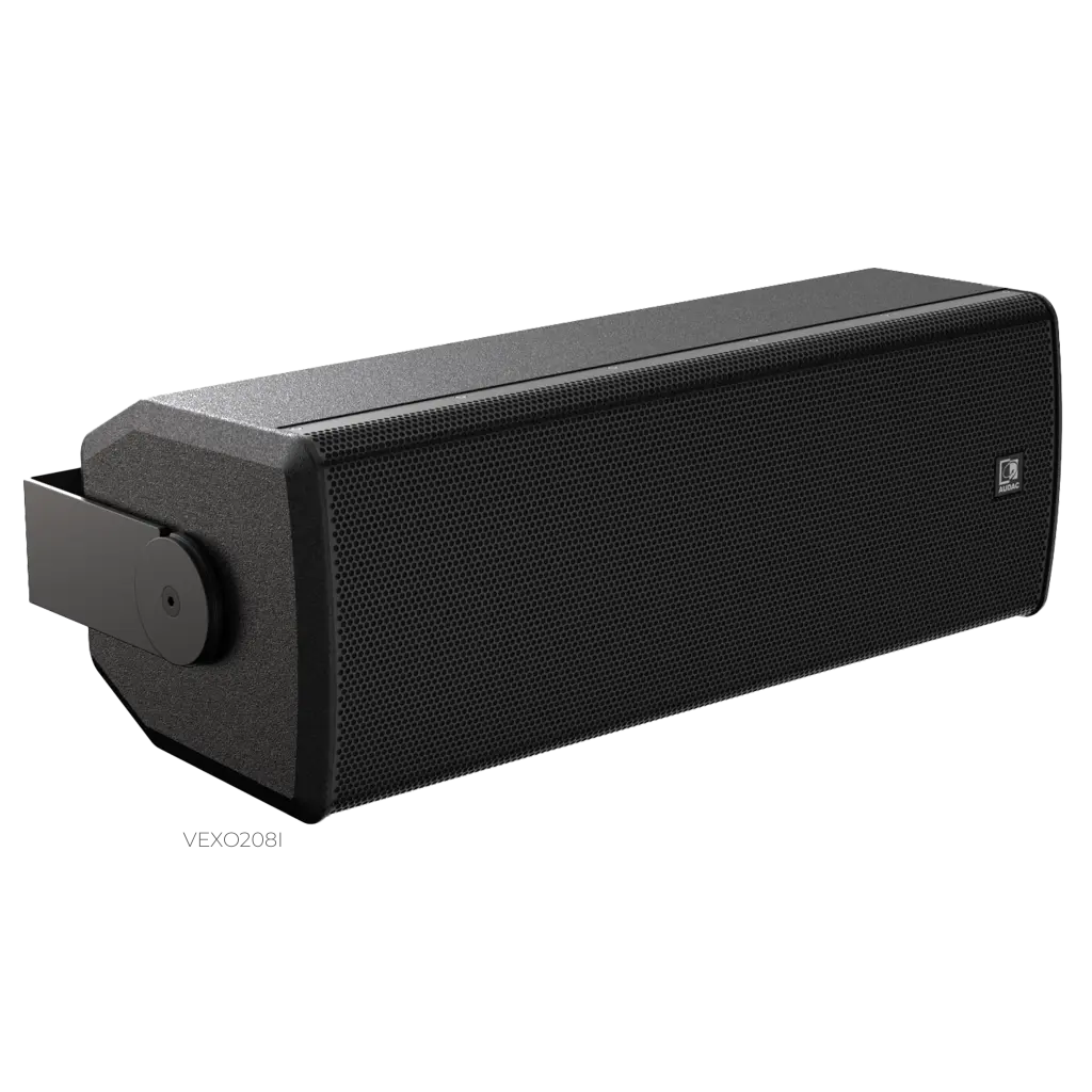 Audac VEXO208I/B Compacte 3-Weg Opbouwluidspreker 8" Zwart