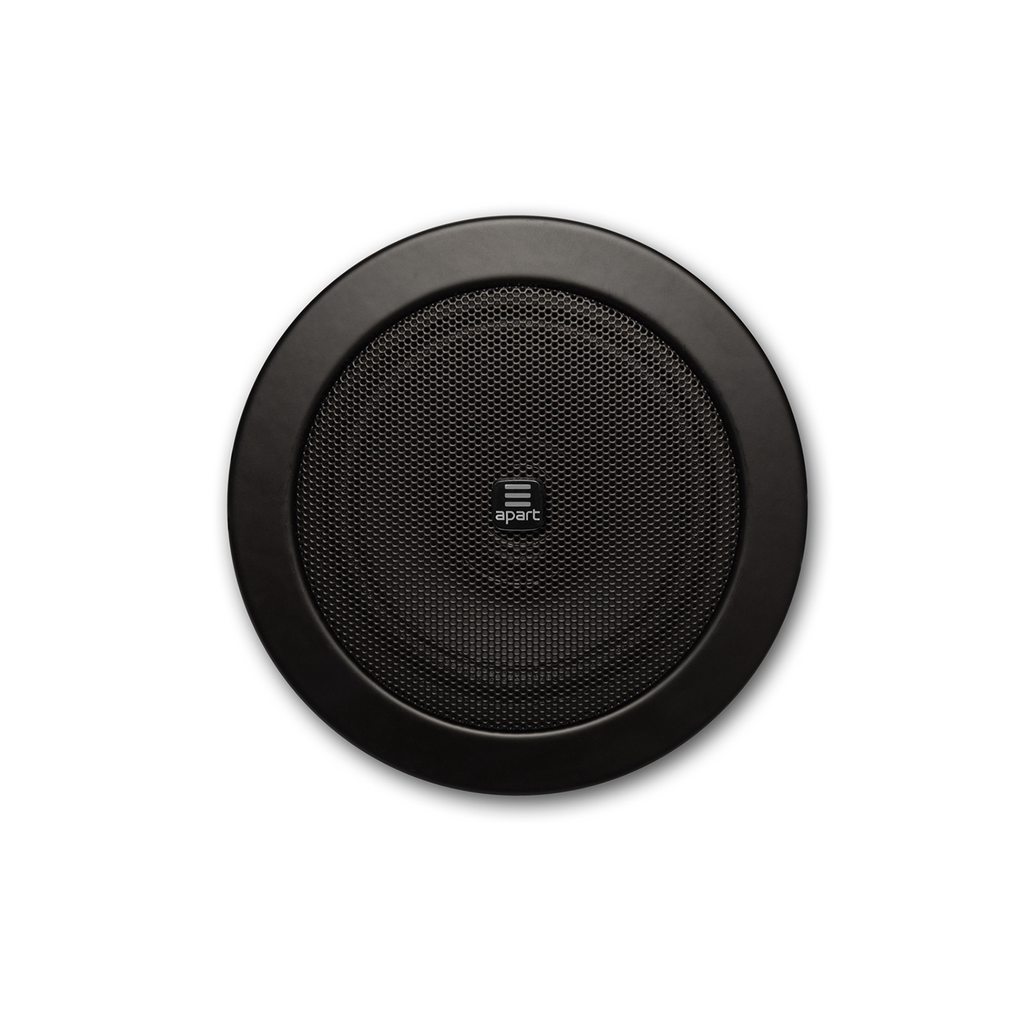 Biamp 2-Way Built-in Speaker 70/100V 30W@16Ω Black - CM4T-BL