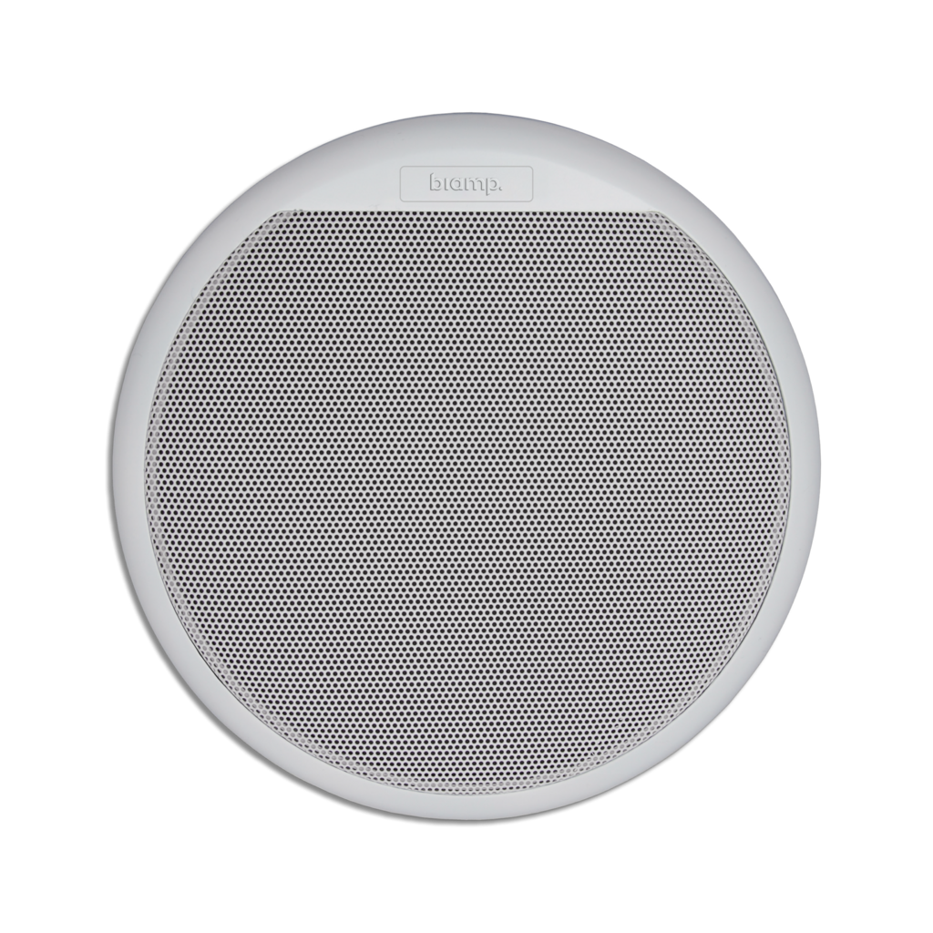 Biamp 2-Way marine In-wall speaker 70/100V 60W @ 8Ω White - CMAR6T-W