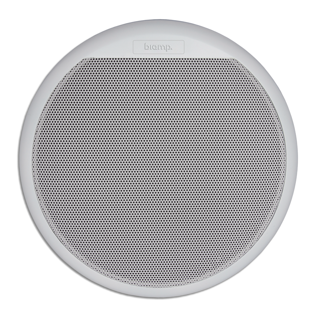 Haut-parleur intégré marin 2 voies Biamp 70/100 V 100 W @ 8 Ω Blanc - CMAR8T-W