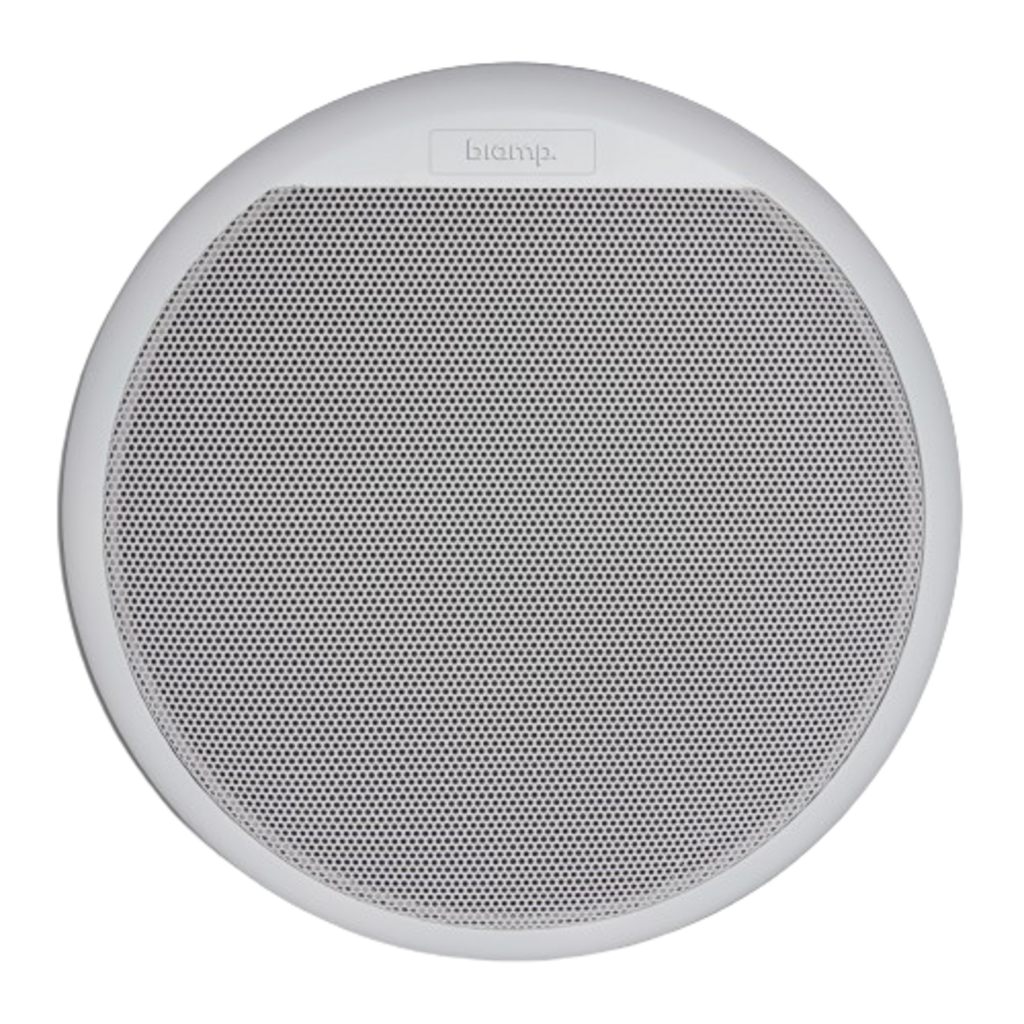 Biamp 2-Way Marine Flush-Mounted Loudspeaker 100W @ 8Ω White - CMAR8-W