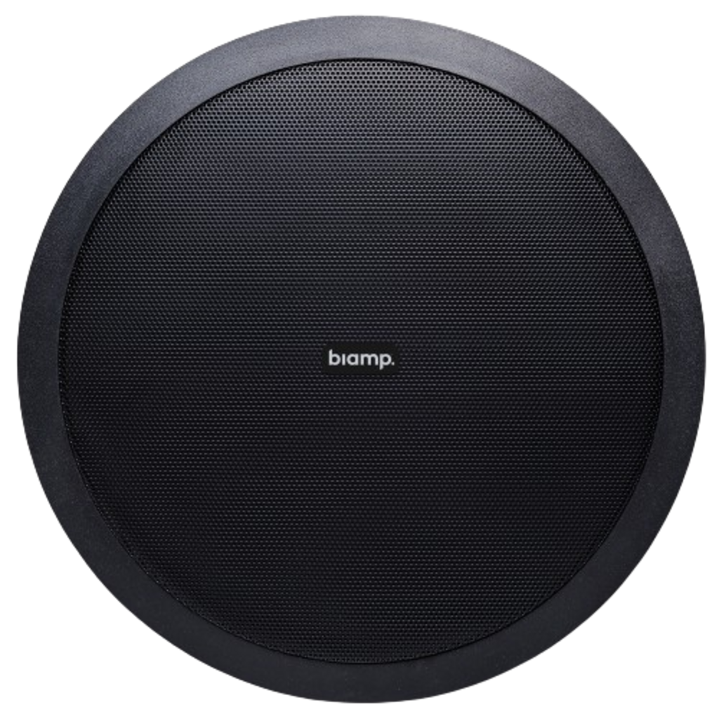 Biamp 2-Way Built-in Speaker 70/100V 100W @ 16Ω Black - CMX20T-BL