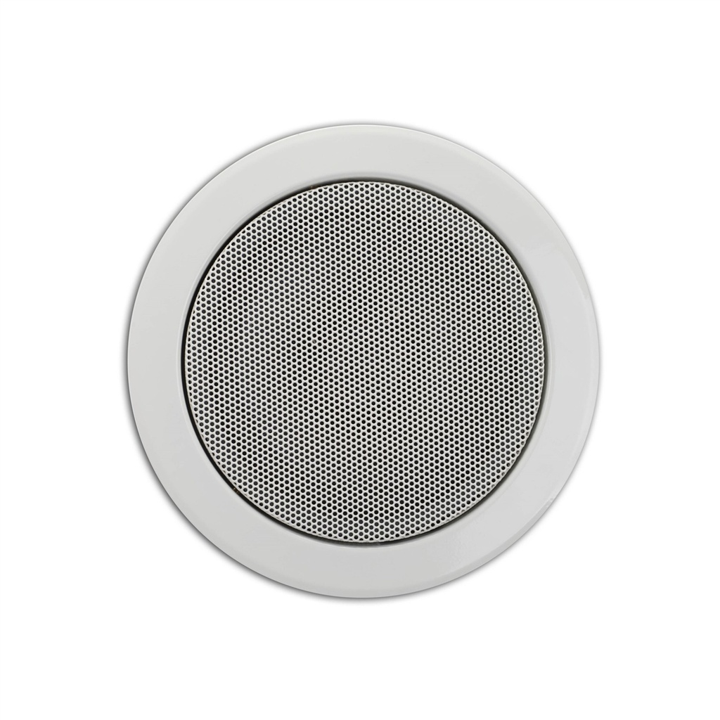 Biamp In-wall speaker 6" EN54-24 100V 6W @ 8Ω White - ENCM6T6