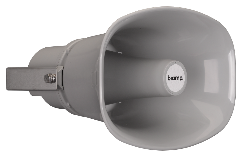 Biamp Long Range Horn Loudspeaker 70/100V 45W @ 8Ω Gray - H30LT-G