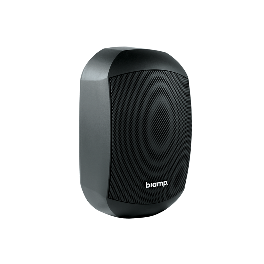 Biamp Desono Small Surface Mount Speaker 4.5" 70/100V 70W @ 16Ω Black - MASK4CT-BL