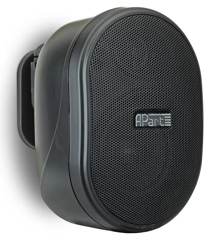 Biamp OVO3-BL Small Surface Mount Speaker 40W @ 8Ω Black (Per Pair)