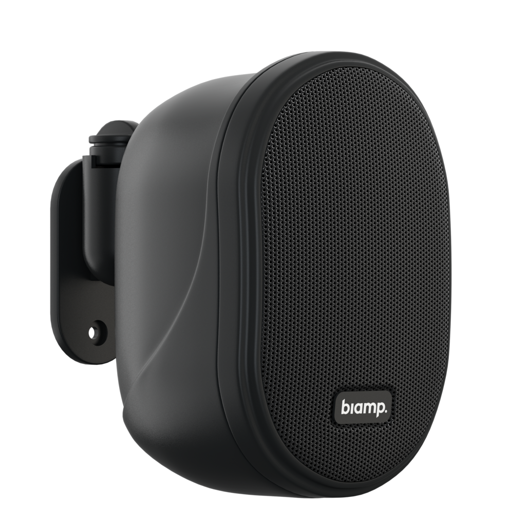 Biamp 2-Way Surface Mount Speaker 70/100V 40W @ 16Ω Black - OVO3T-BL