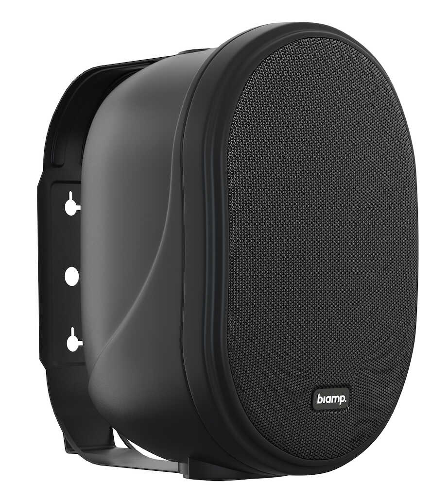 Biamp Surface Mount Speaker 70/100V 80W @ 16Ω Black- OVO5T-BL