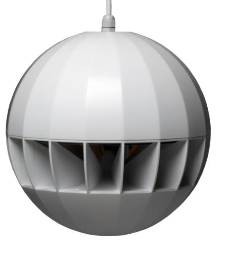 Enceinte suspendue Biamp Dispersion 360° 100V 20W @ 8Ω Blanc - SPH20