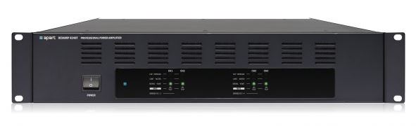 Biamp 19" 4-channel Power Amplifier 240/120W 4/8Ω/100V - REVAMP4240T