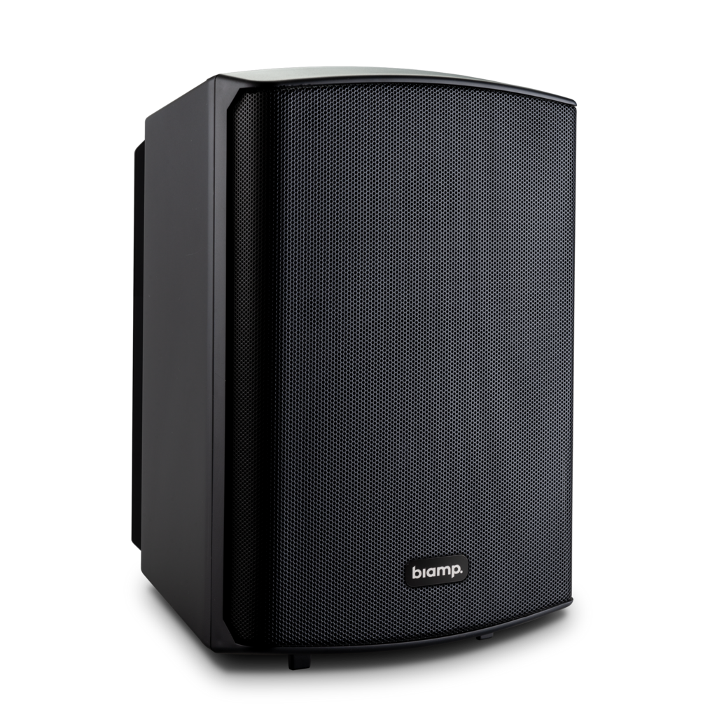 Biamp Ensemble Enceinte Stéréo Actif/passif Télécommande 2x30W Noir - SDQ5PIR-BL