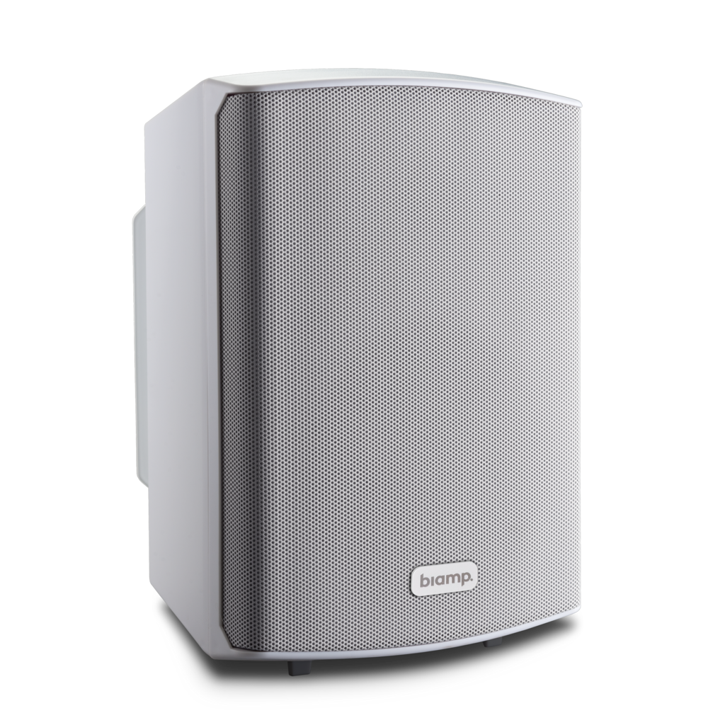 Biamp Ensemble Enceinte Stéréo Actif/passif Télécommande 2x30W Blanc - SDQ5PIR-W