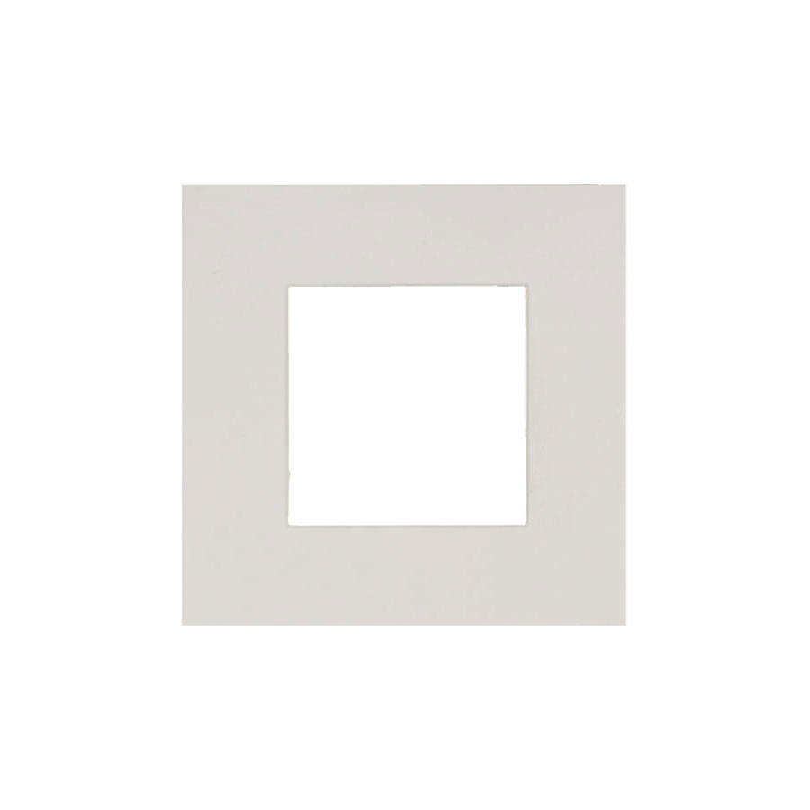 Cadre de recouvrement simple Procab CF45SH/W 45 x 45 Blanc