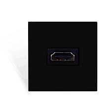 Procab CP45HDM/B Aansluitplaat HDMI 45 x 45 mm Zwart