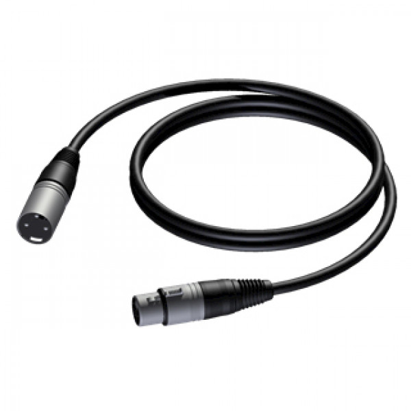 Procab Câble XLR Mâle - Femelle 3m - CAB901/3