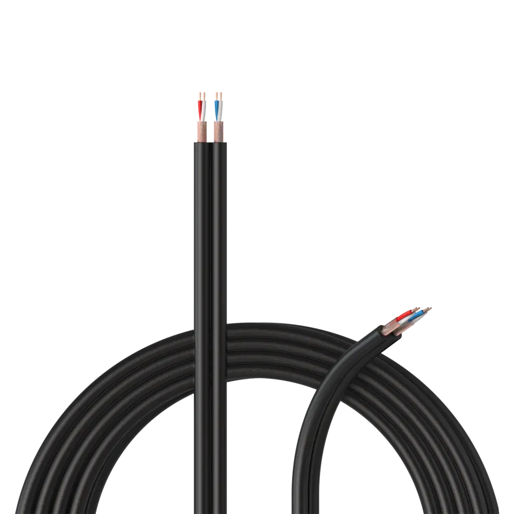 Câble de signal symétrique Procab SIG58/1 - flex 4x 0,16 mm² 25 AWG 100 m Noir