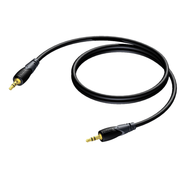 procab cla716/3 mini jack male stereo - mini jack male stereo - 3m