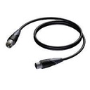Procab CLA901/10 3-pin XLR Cable 10m Male - Female Black