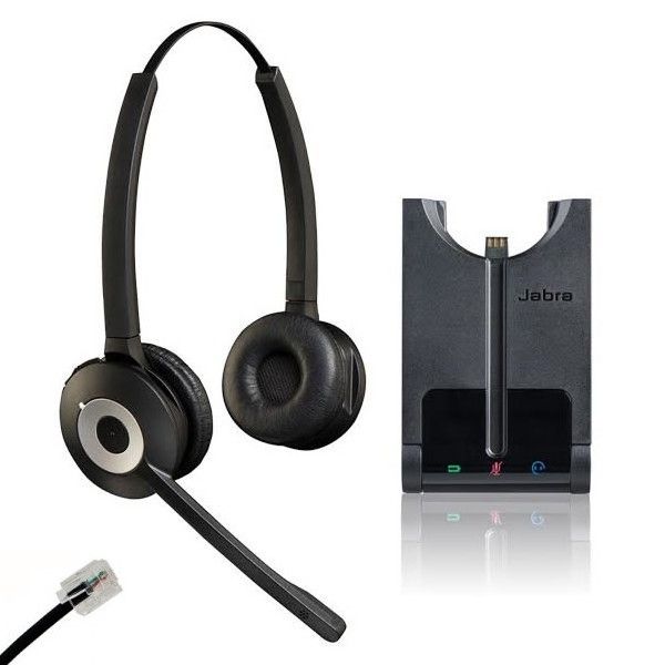 Casque sans fil Jabra Pro 920 Duo noir