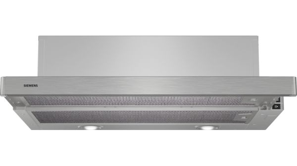 Siemens LI60OA521 Telescopic Extractor Hood Without Motor 60cm Stainless Steel