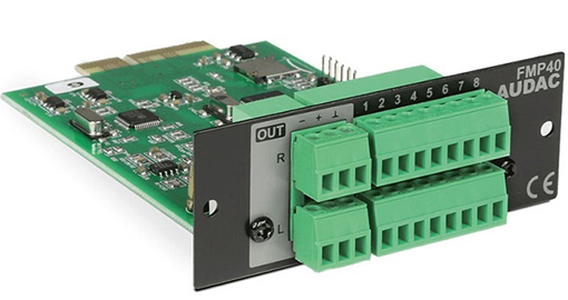 Audac - FMP40 -SourceCon™ mediaspelermodule voor spraakbestanden    