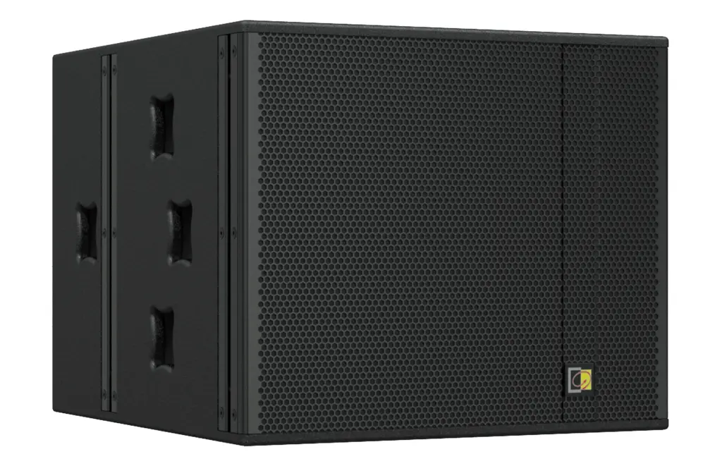 Audac Caisson de Basses en saillie Extérieur 18" Noir - FX1.18