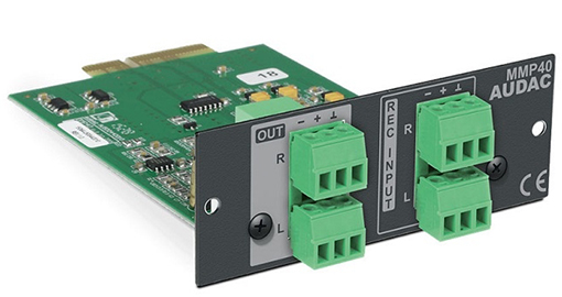 Audac - MMP40 -SourceCon™ media player & recorder module   