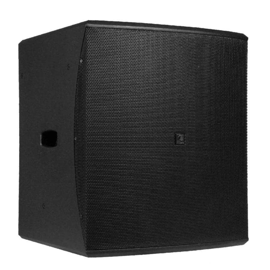 Audac - BASO15/B -Compacte Subwoofer 1400W 15" 8Ω Zwart    