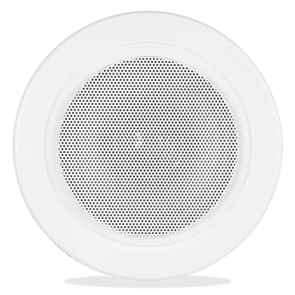 Enceinte de plafond étanche Audac SpringFit™ 6 W/100 V et 8 Ω Blanc - AWP06/W