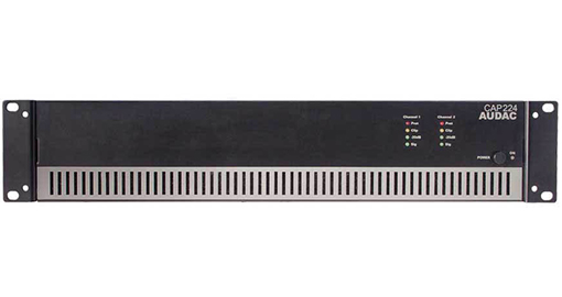 Audac - CAP224 -Tweekanaals eindversterker 2 x 240W    