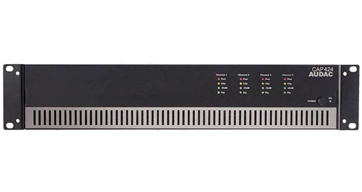 Audac - CAP424 -Quad-kanaals eindversterker 4 x 240W    