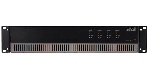 Amplificateur de puissance Audac Quad-canal 4 x 120W - CAP412