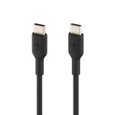 Câble USB-C Belkin CAB003BT2MBK 60 W 480 Mbps 2 m Noir